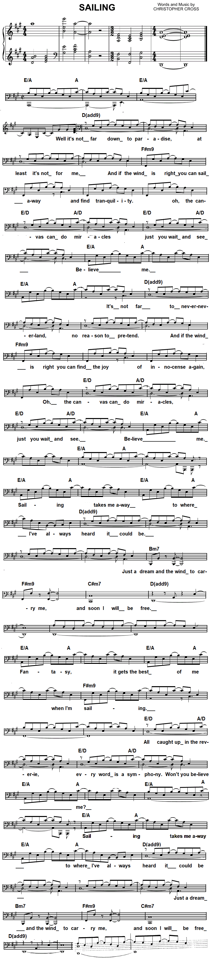 Sheet Music